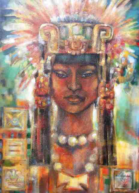 Enlarge XOCHTLIQUETZAL 70x100