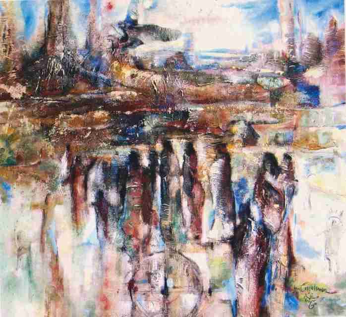 Enlarge Eagle People 100x120